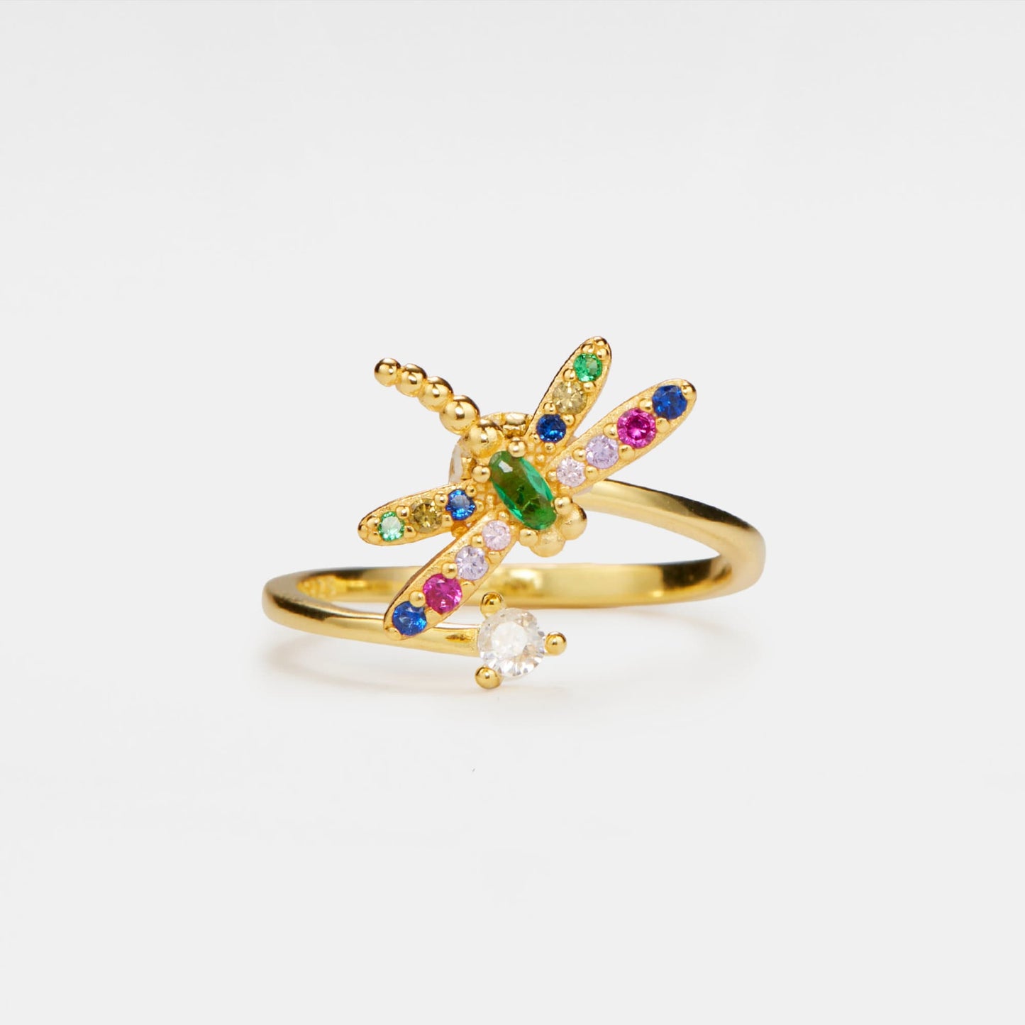Dragonfly Spinner Ring