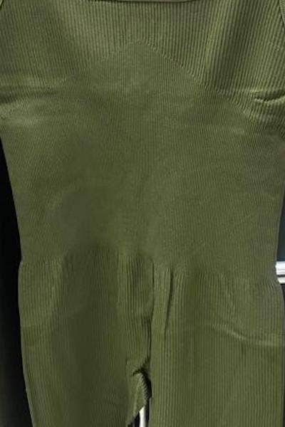 seamless ribbed bodysuit