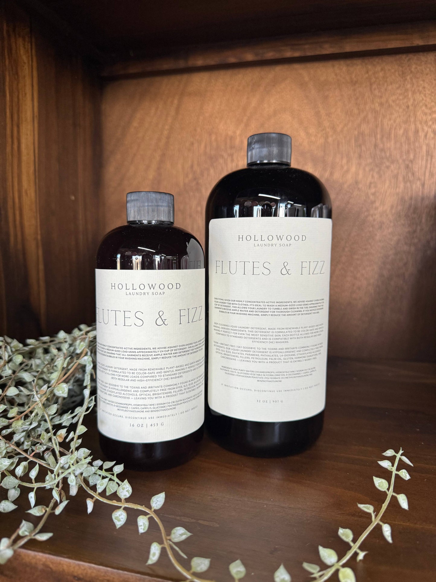 Flutes & Fizz Luxury liquid laundry Detergent