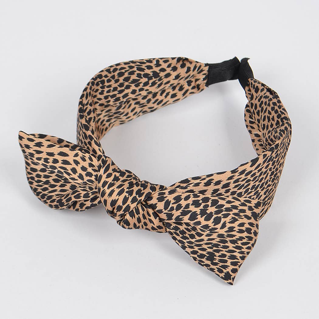 Leo Ribbon Knotted Headband