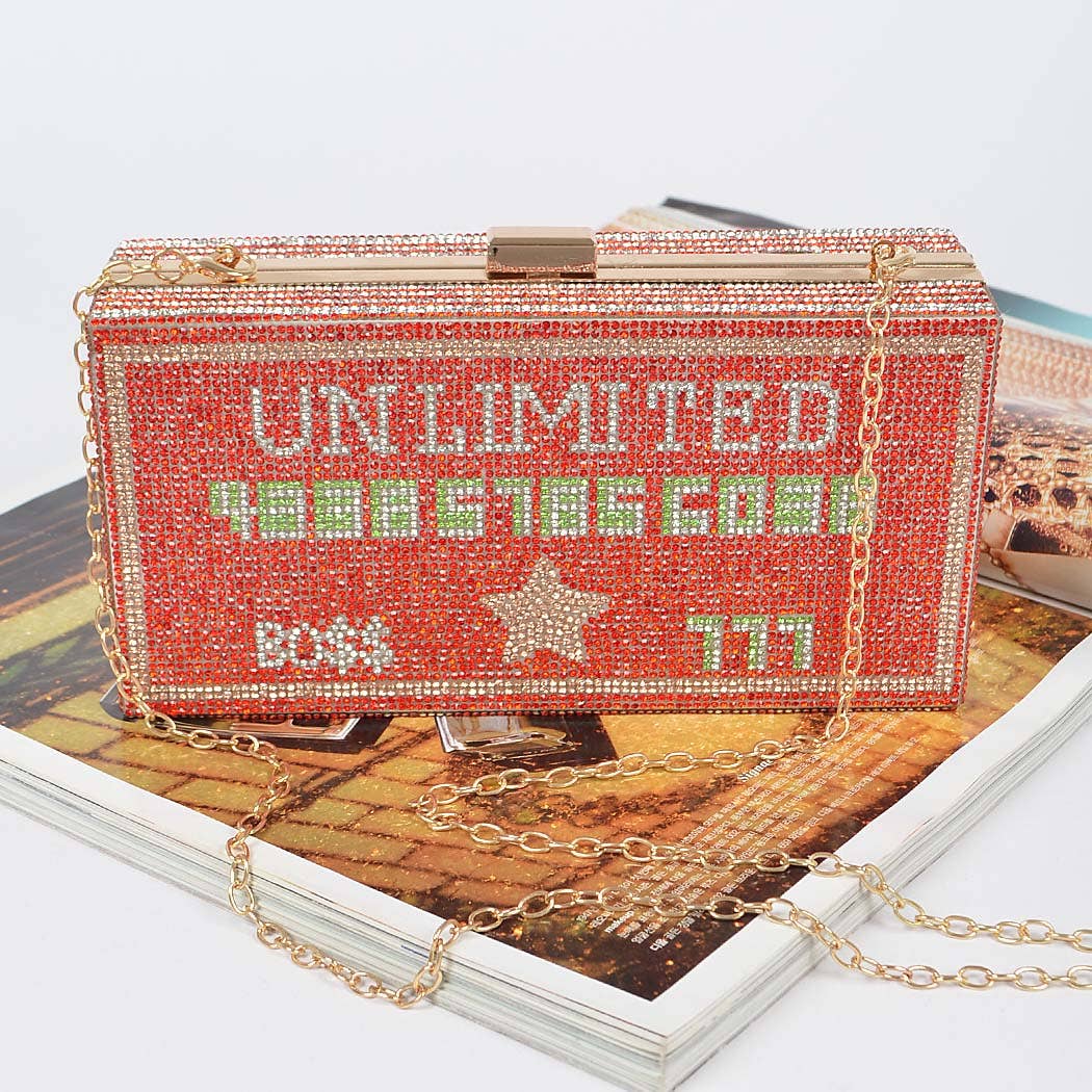 Unlimited Rhinestone Party Clutch