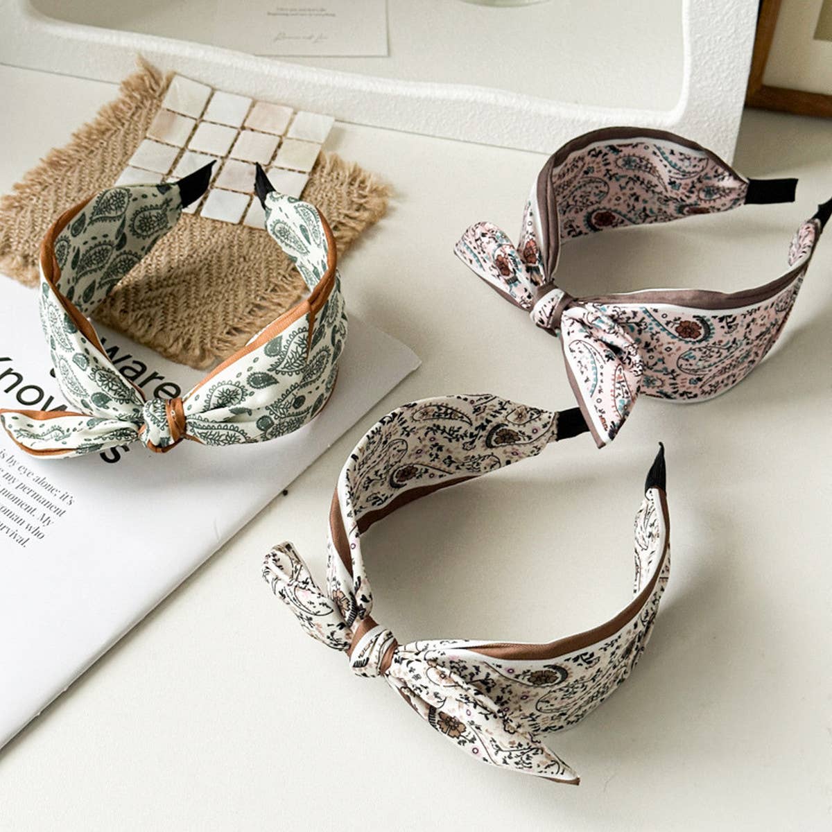 Knotted Bow Headband