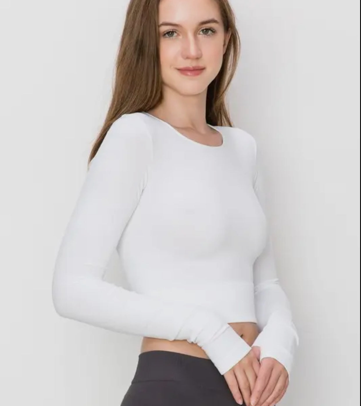 Butter soft long sleeve crop