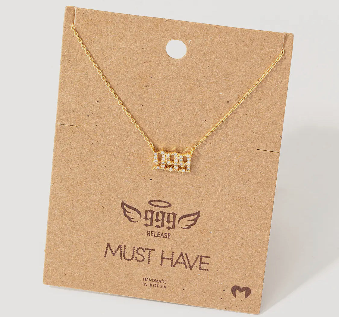 Angel Number Necklace