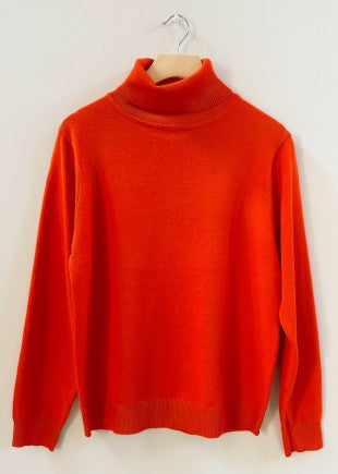 Spice & Cozy Turtleneck Sweater