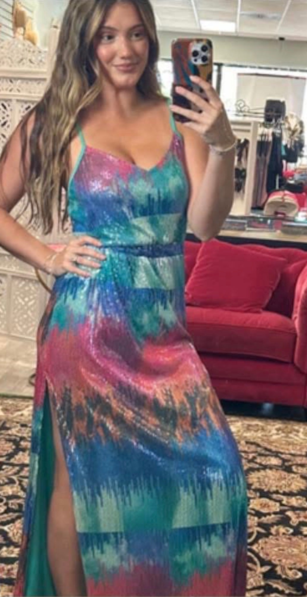 Sequin Maxi