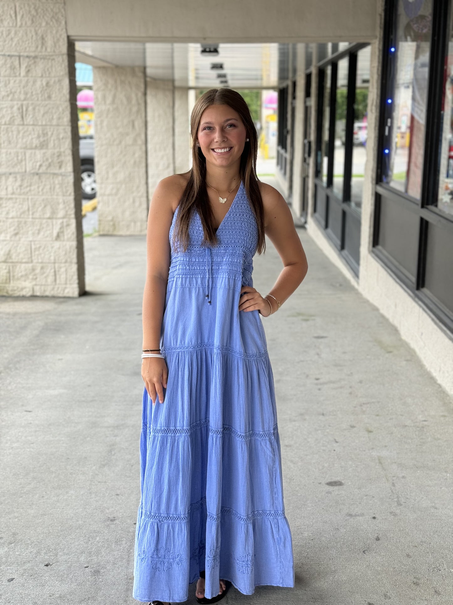 Halter Maxi Sundress
