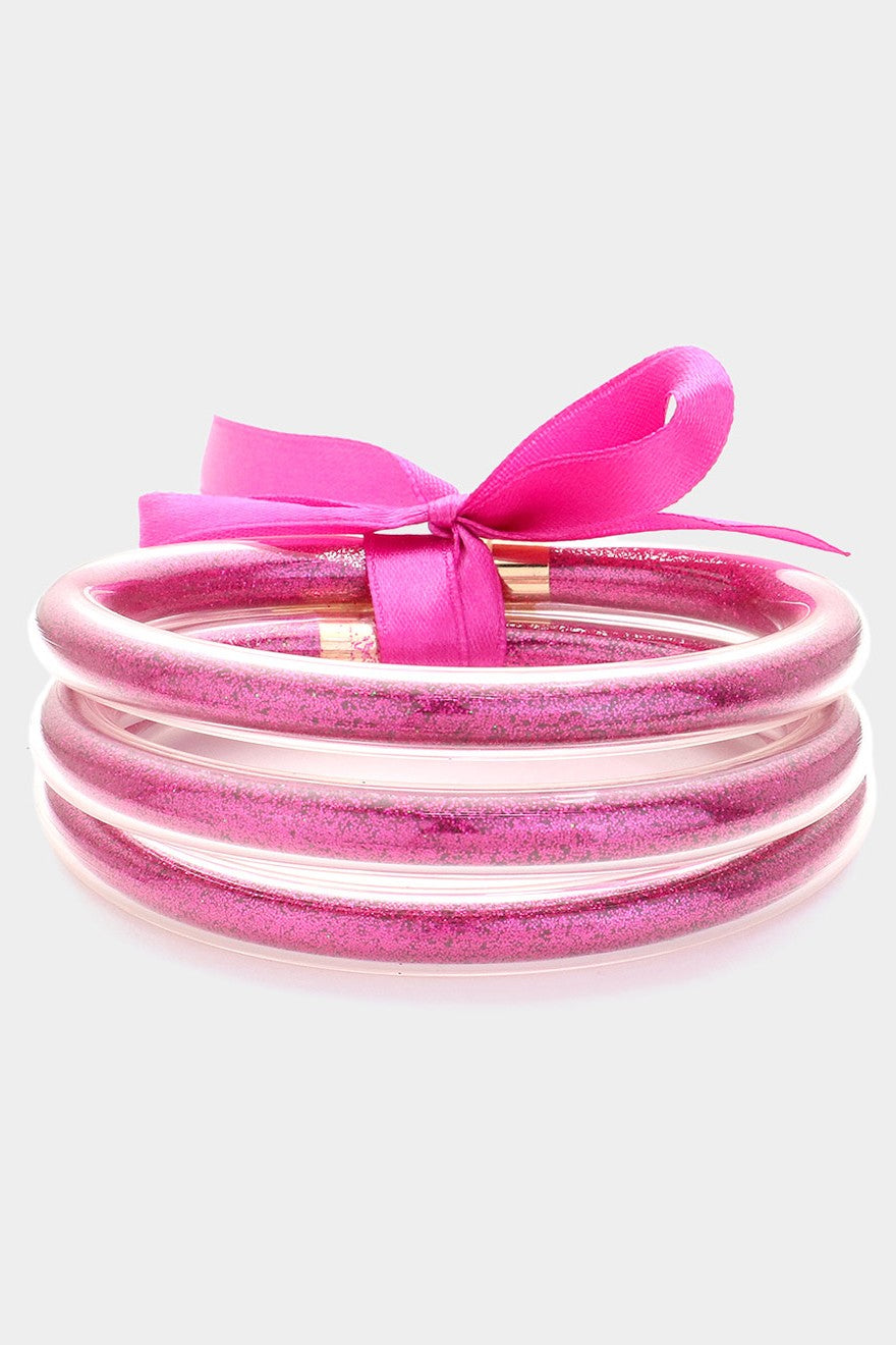 Wide Jelly Bracelets