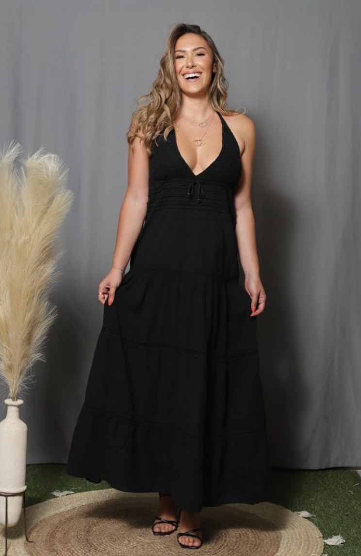 Halter Maxi Sundress