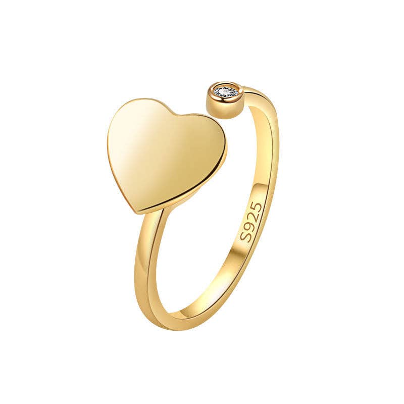 Heart Spinner Ring