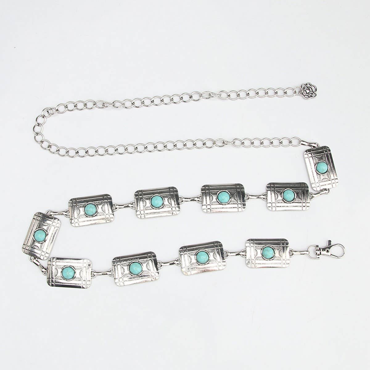 VINTAGE TURQUOISE CHAIN BELTS
