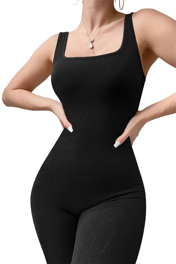 seamless ribbed bodysuit