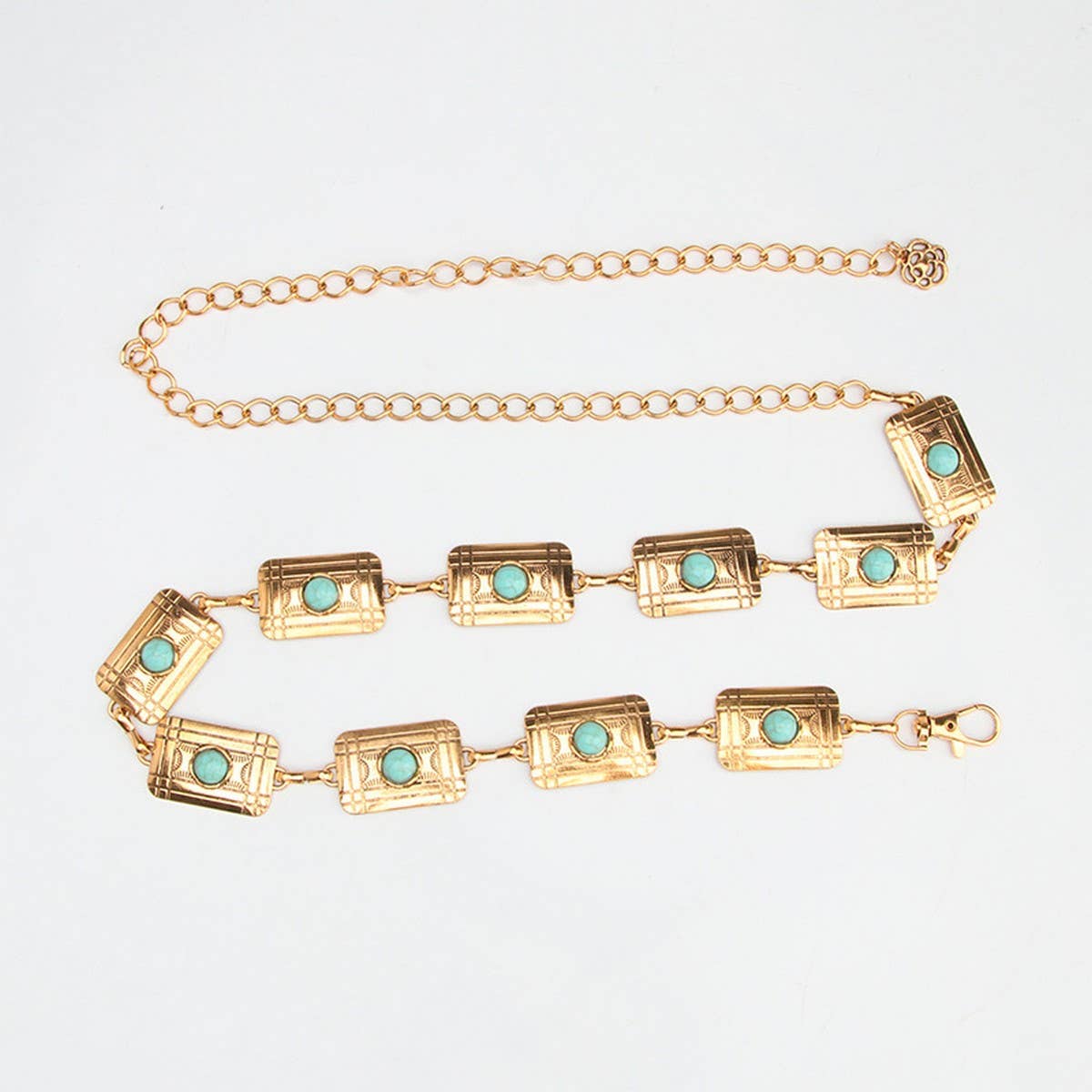 VINTAGE TURQUOISE CHAIN BELTS