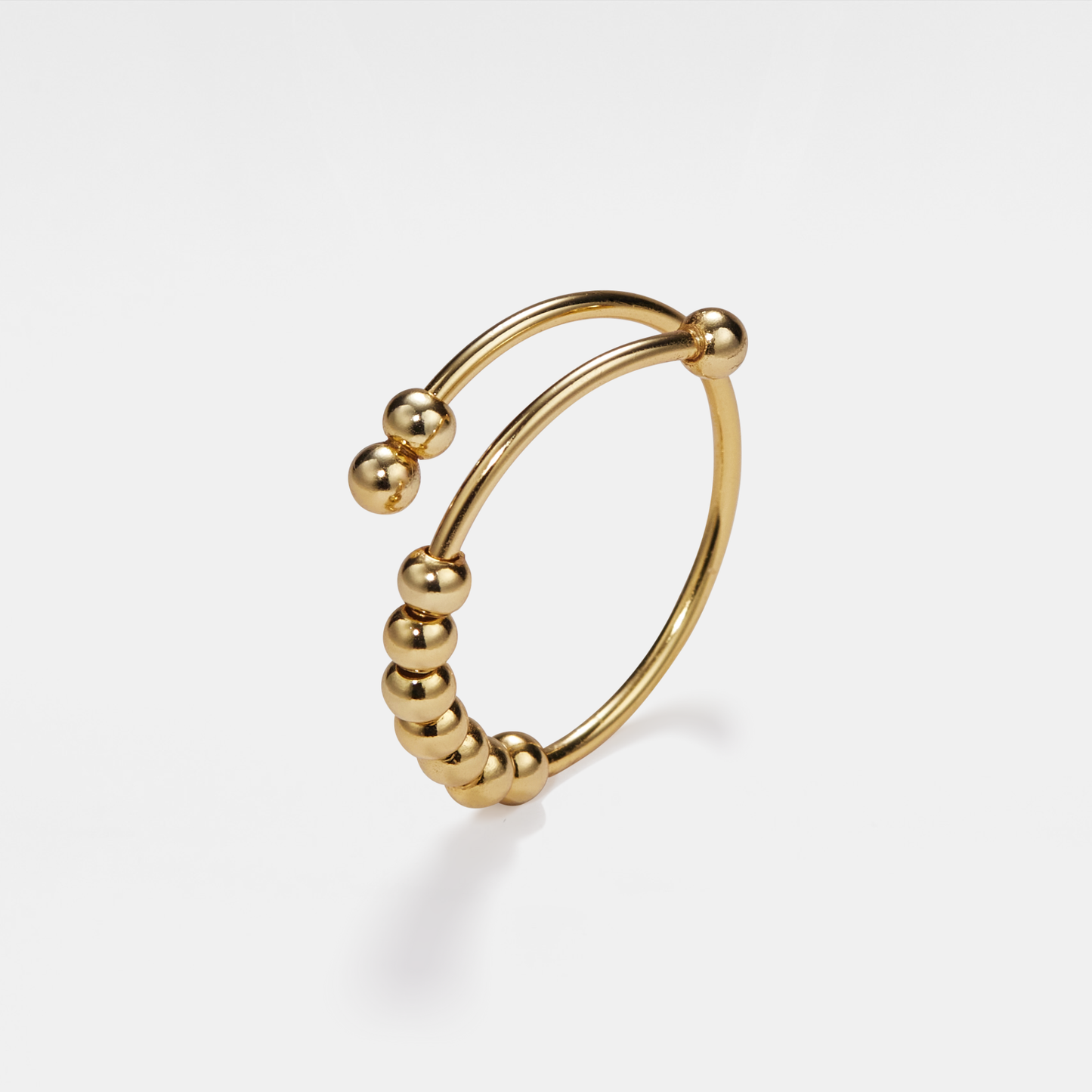 Beaded  Spinner Ring