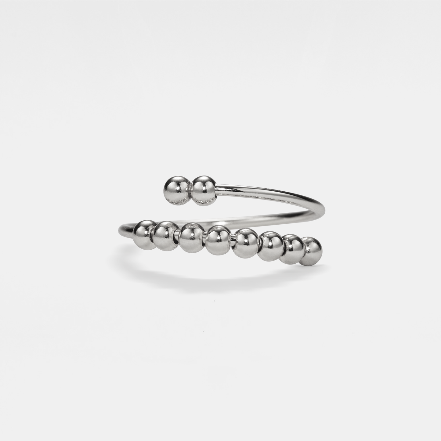 Beaded Spinner Ring