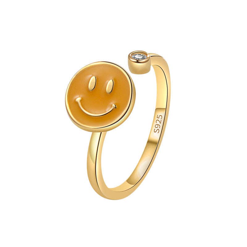 Smiley Spinner Ring