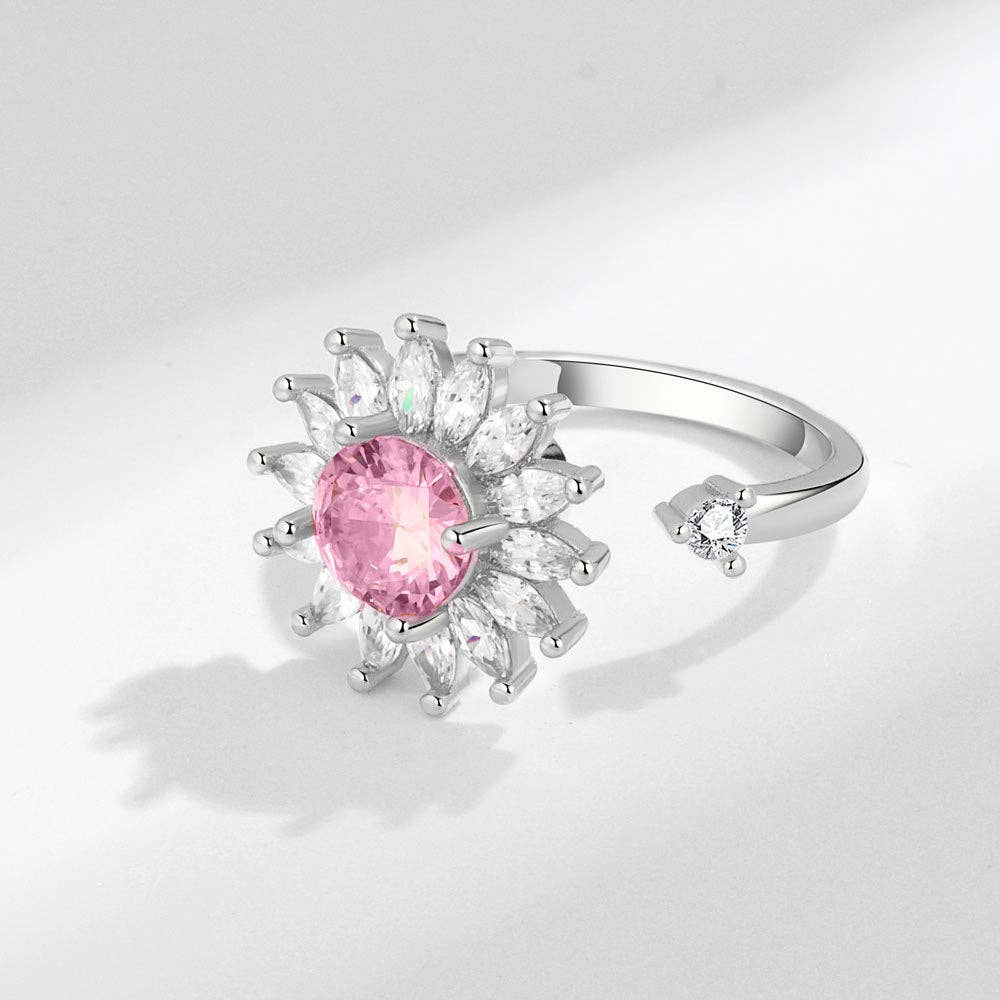 Sunflower Spinner Ring