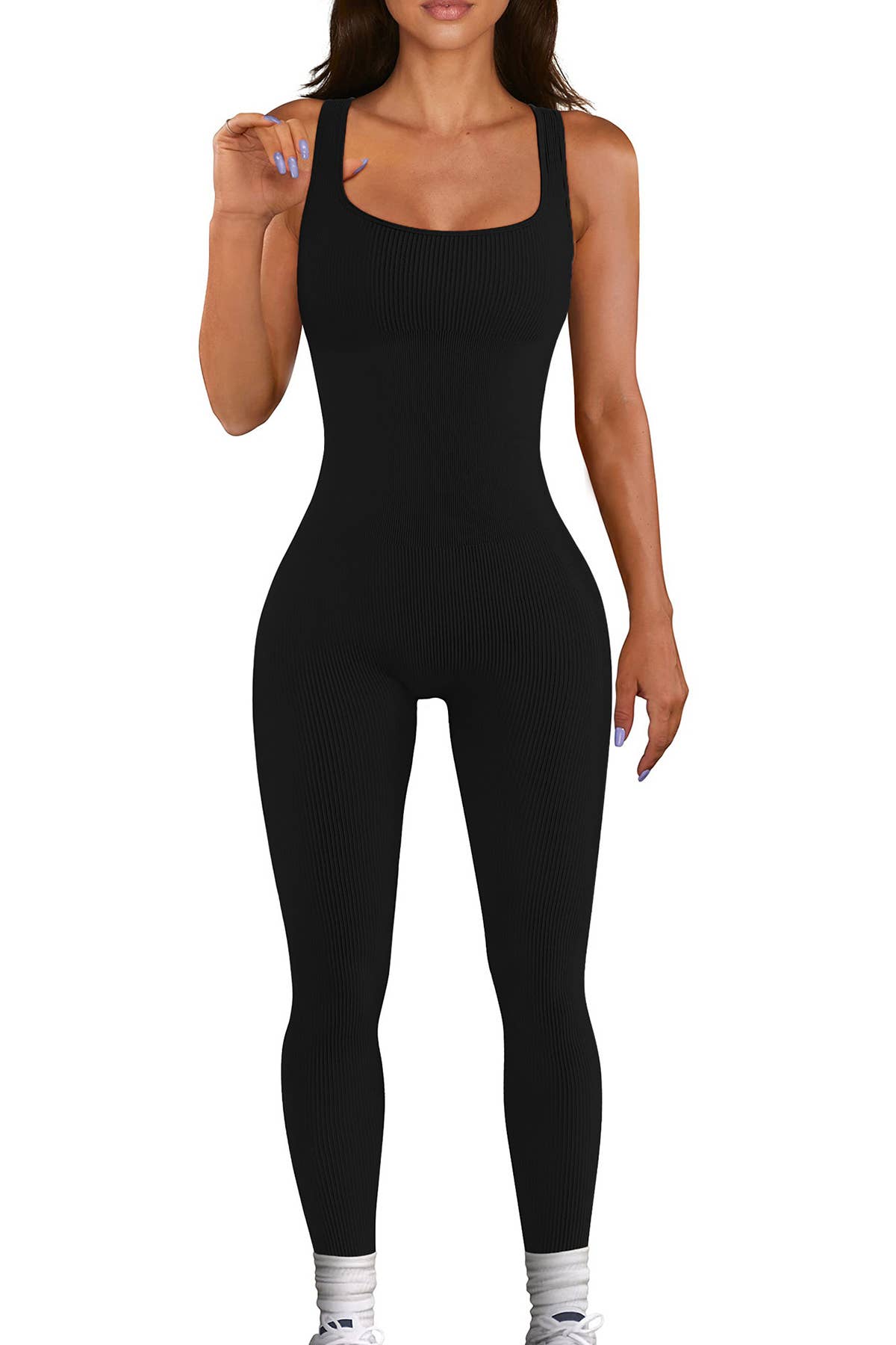 seamless ribbed bodysuit