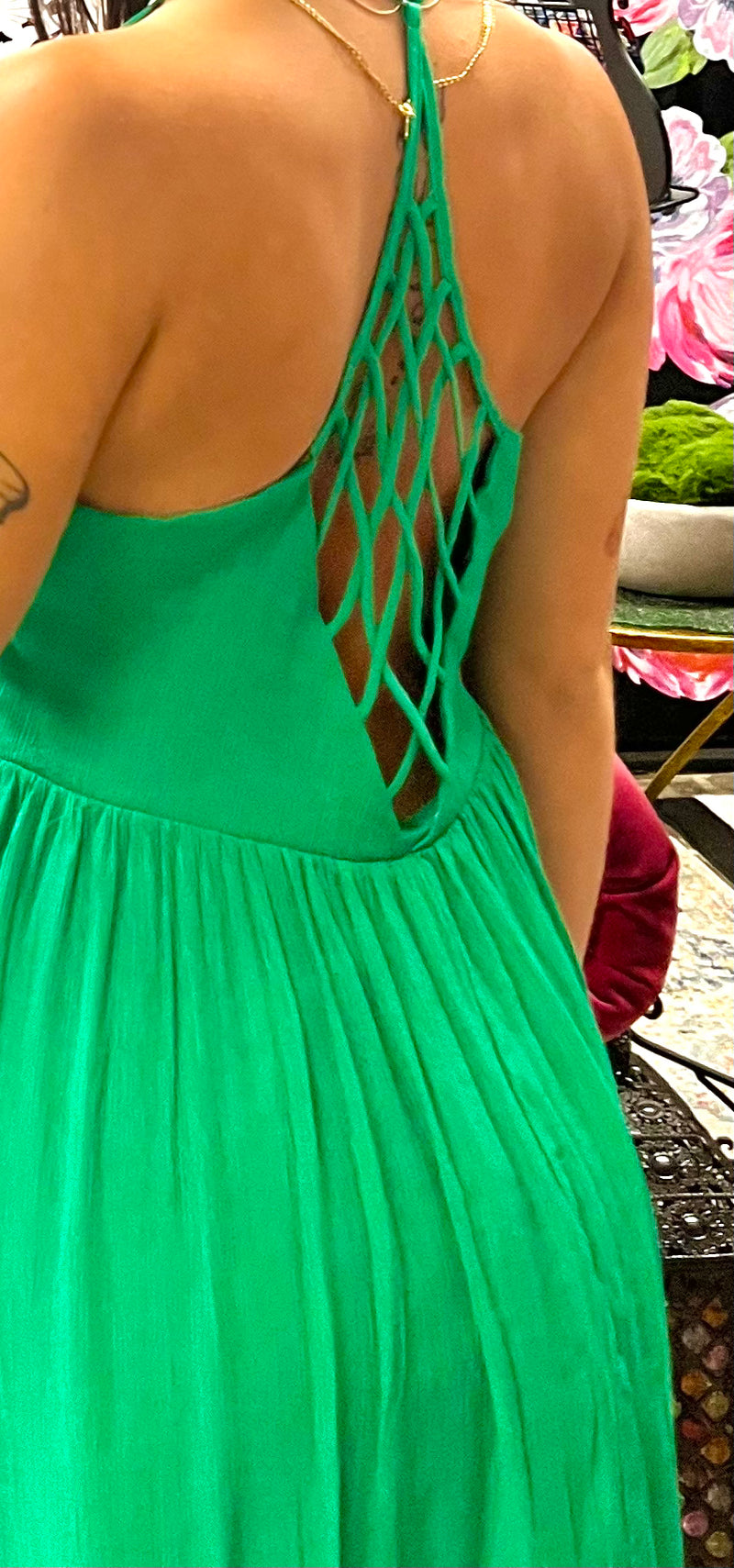Ruffled Mini Summer Dress