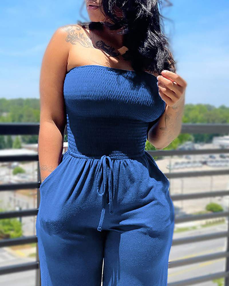 Strapless Romper