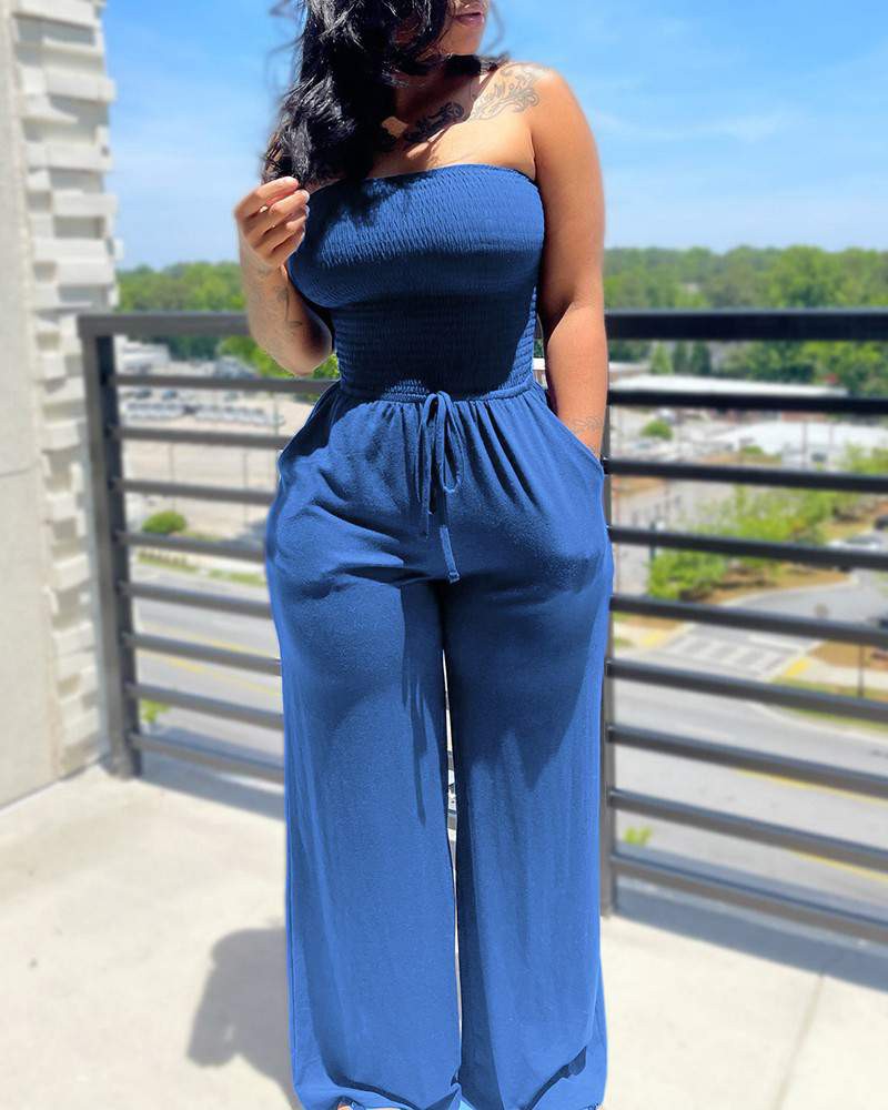 Strapless Romper