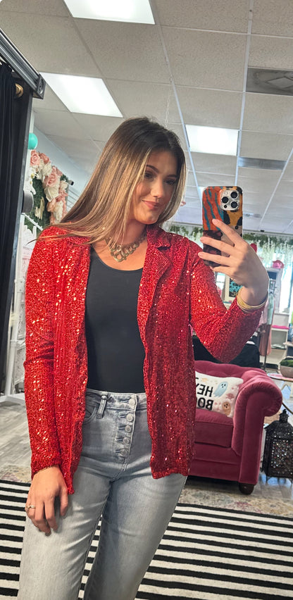 Holiday Glam Blazer