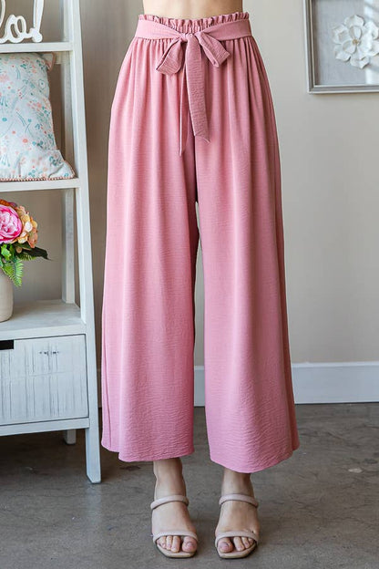 Paper Bag Waistband Pants