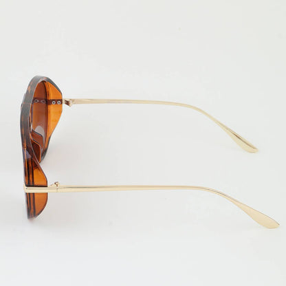 Elegant Round Aviator Sunglasses