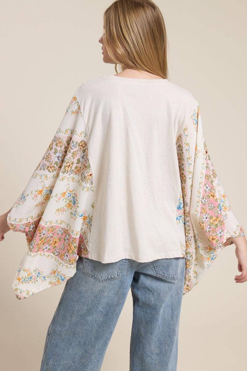 Vintage Graphic Kantha Top