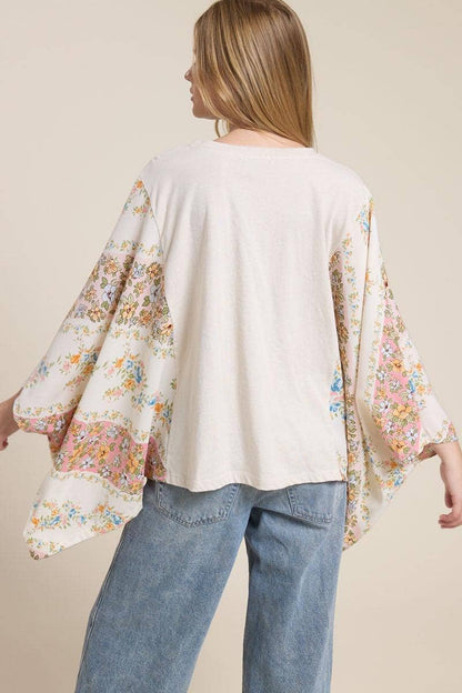 Vintage Graphic Kantha Top