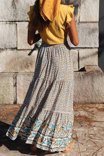 Ruffled Maxi Skirts