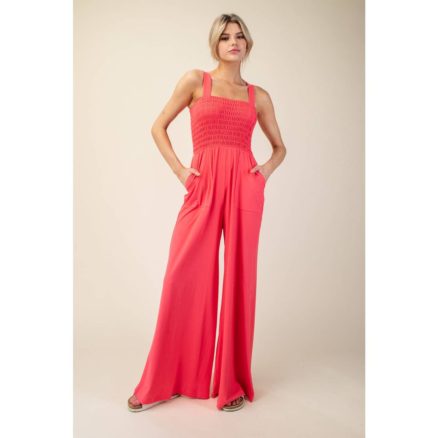 “RED”-y To Go Jumpsuit