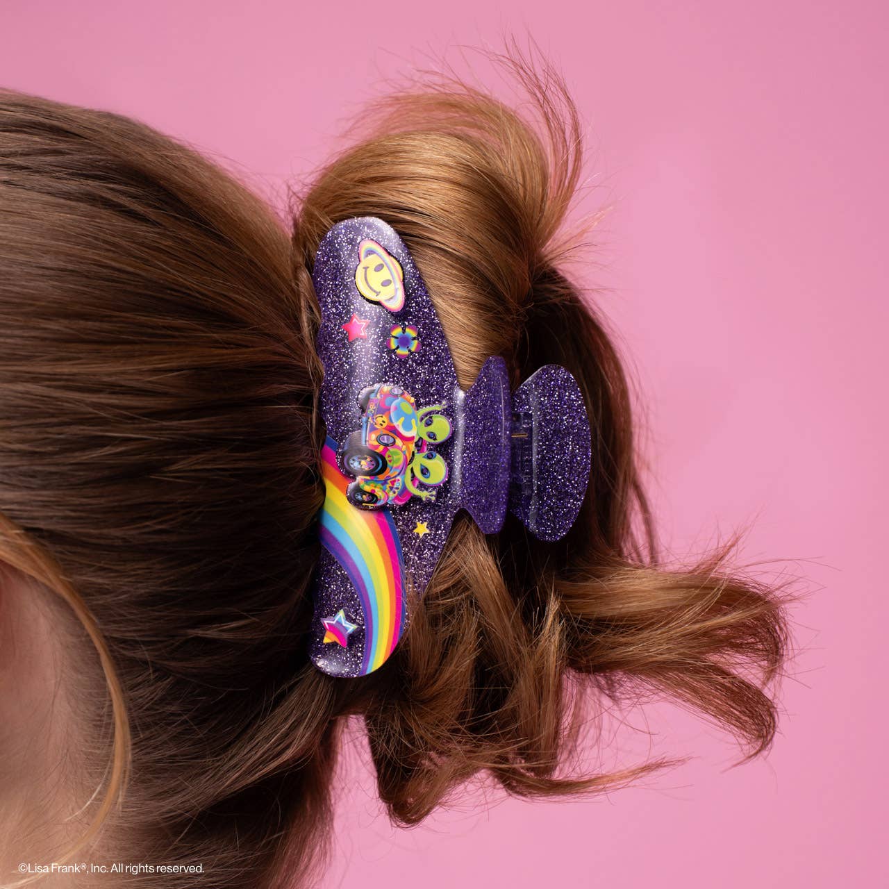 Lisa Frank x Kitsch Glitter Claw Clip in Zoomer™ & Zorbit™ – The