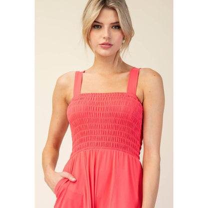 “RED”-y To Go Jumpsuit