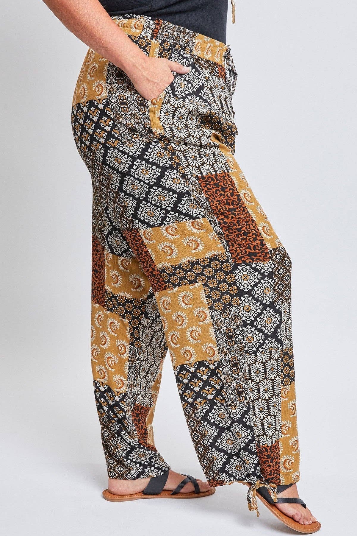 Boho Patchwork Pants