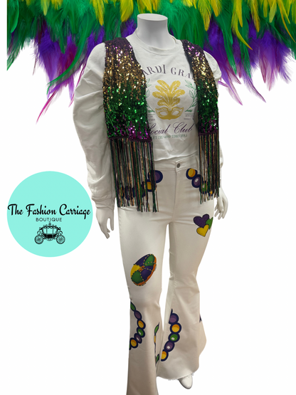 Custom Mardi Party Pants