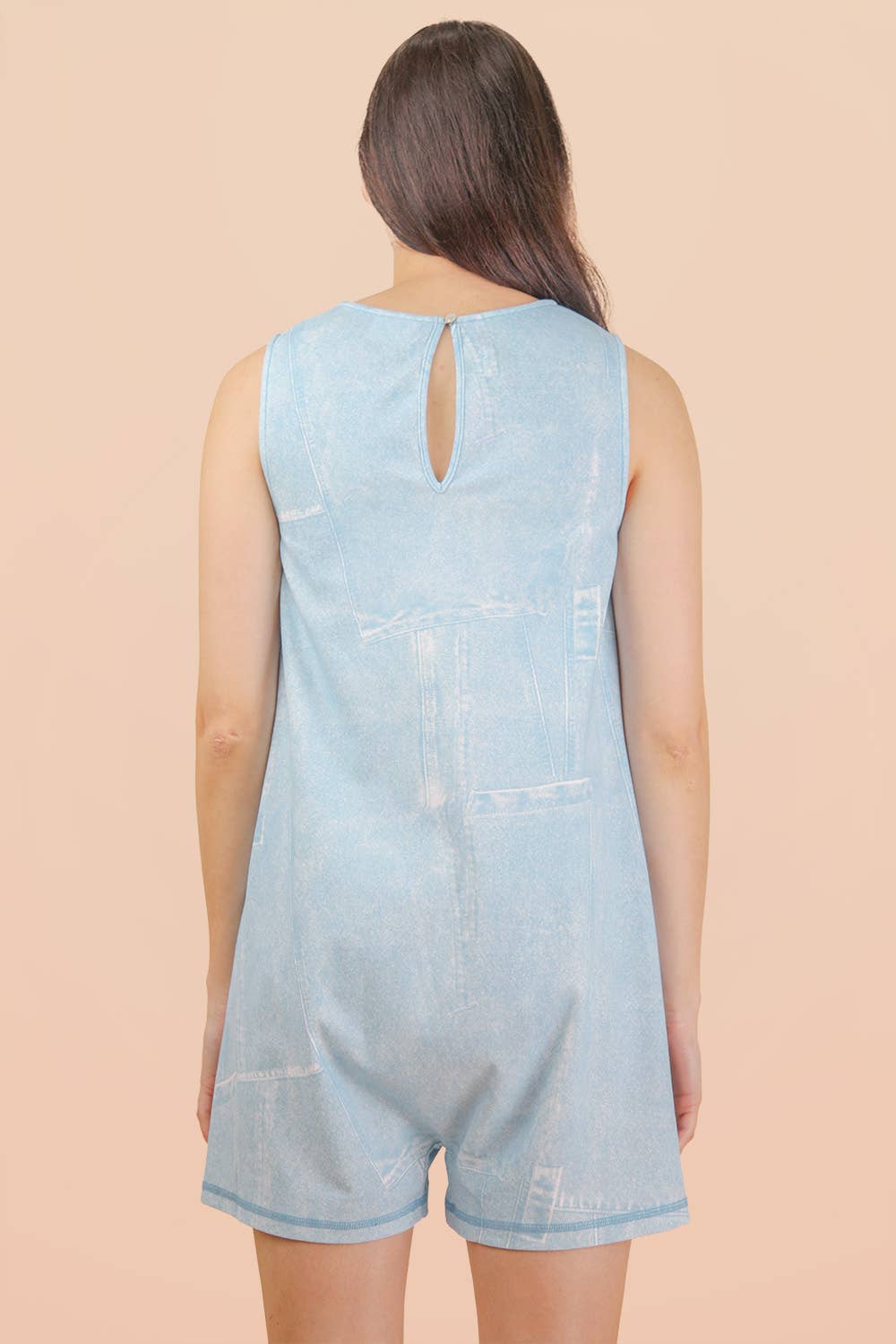 Stonewashed Stroll Romper