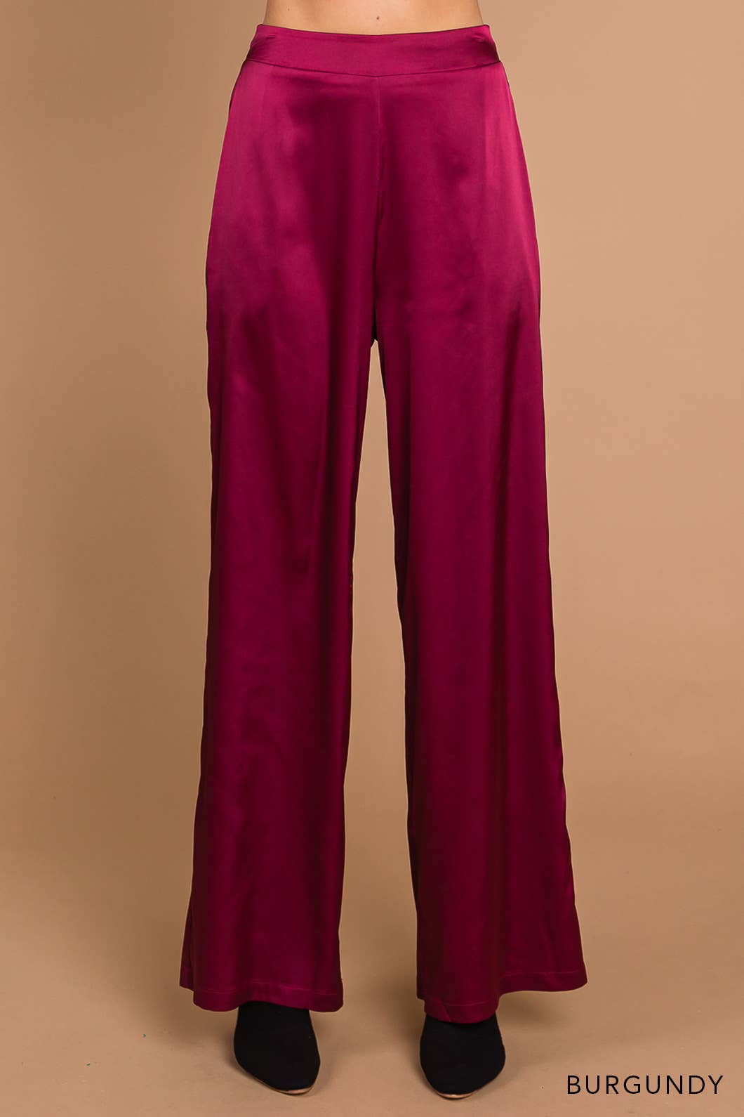 Satin Wide Leg Pants