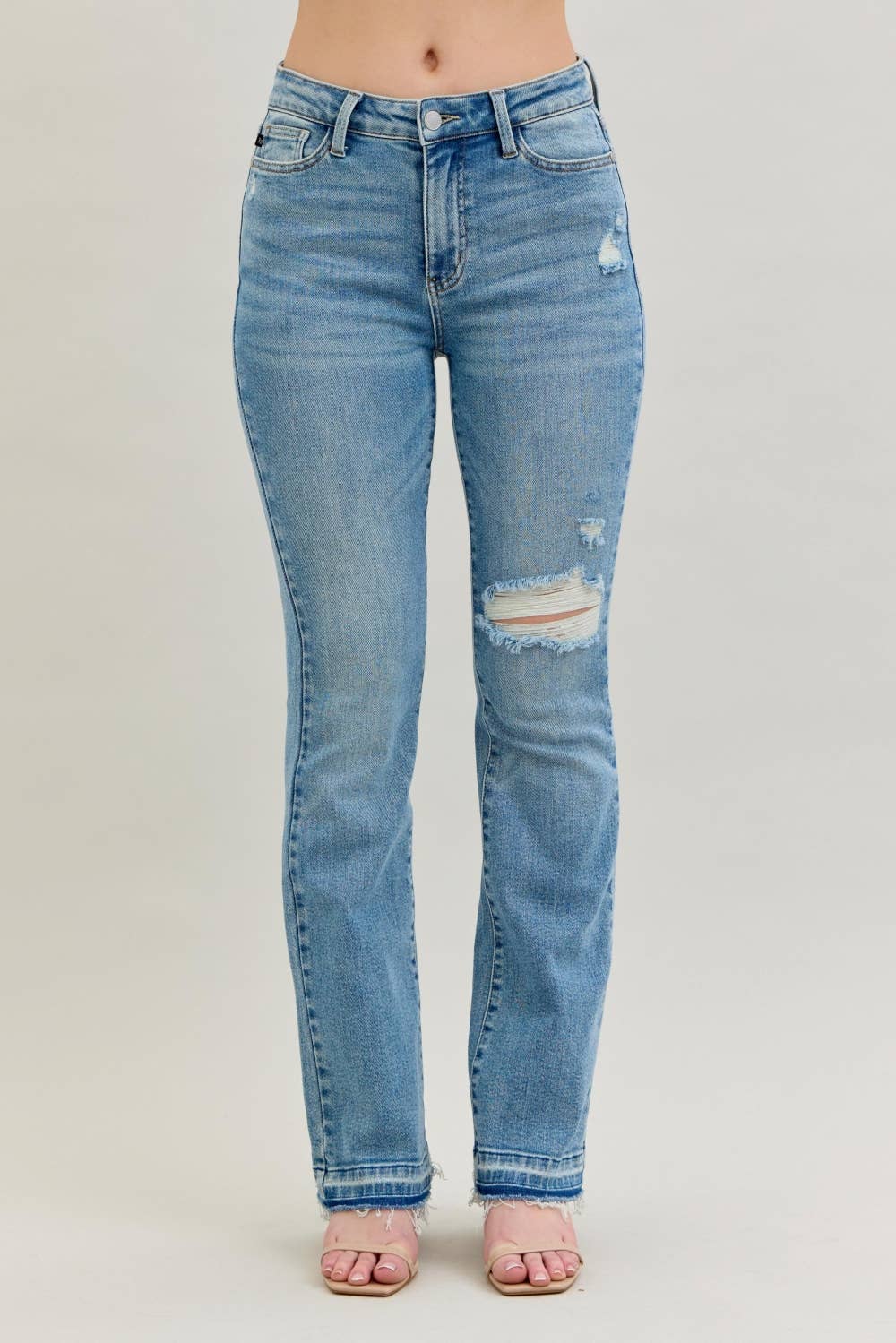 MR Destroy & Released Hem Bootcut
