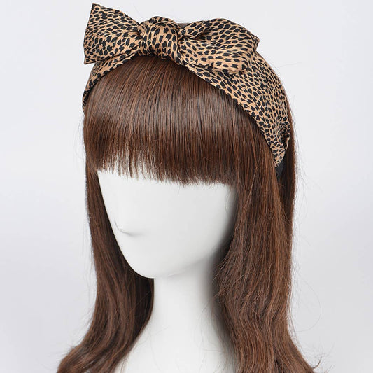 Leo Ribbon Knotted Headband