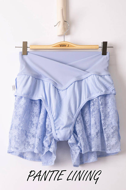 Layered Lace Shorts