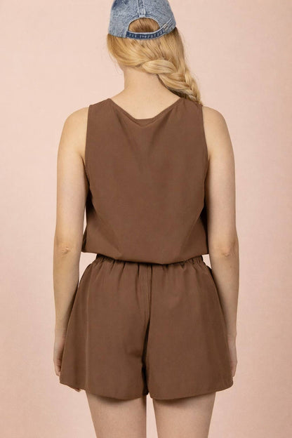 Midnight & Mocha Romper