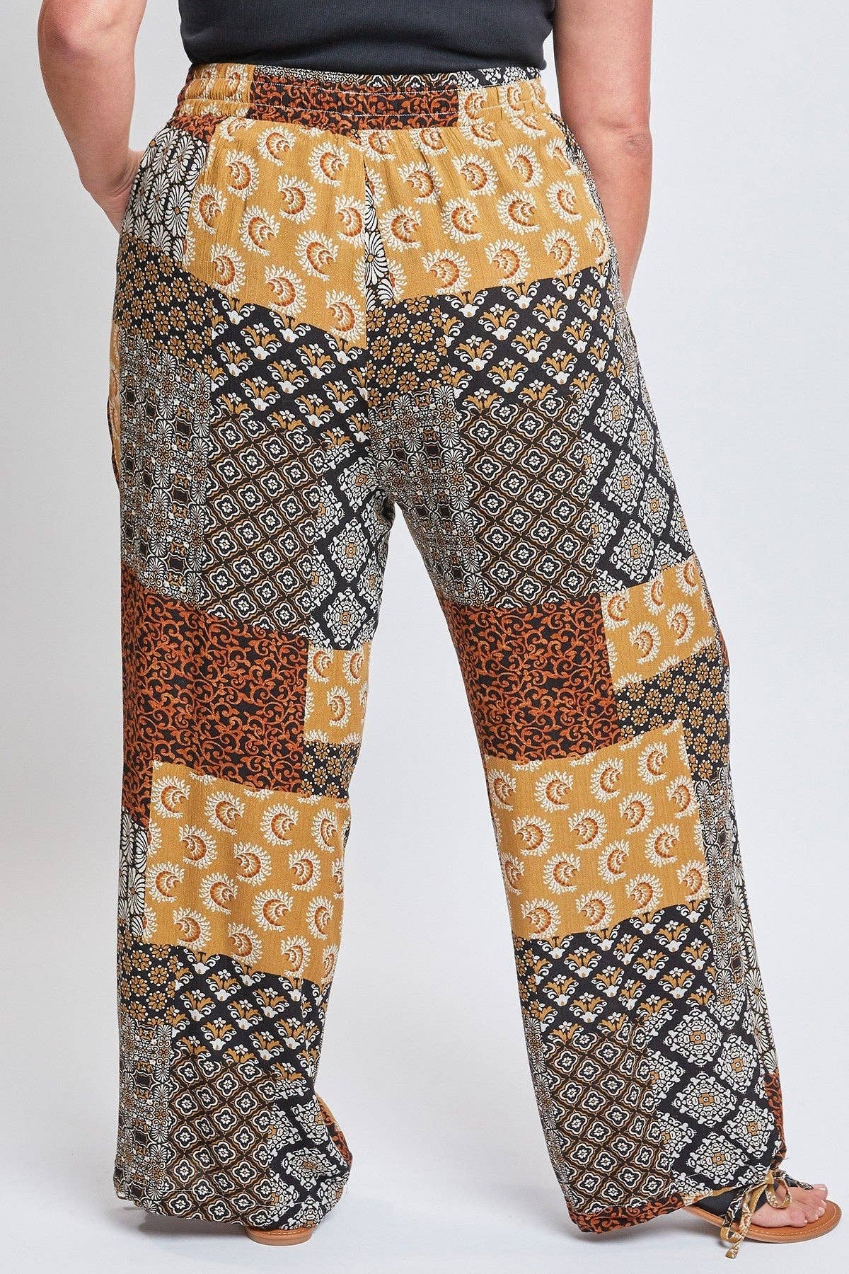Boho Patchwork Pants