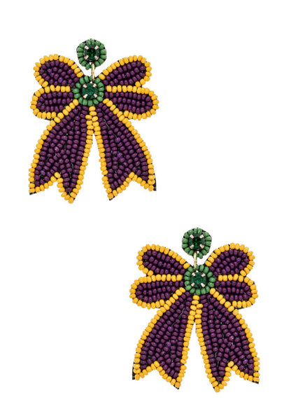 Mardi Gras Earrings