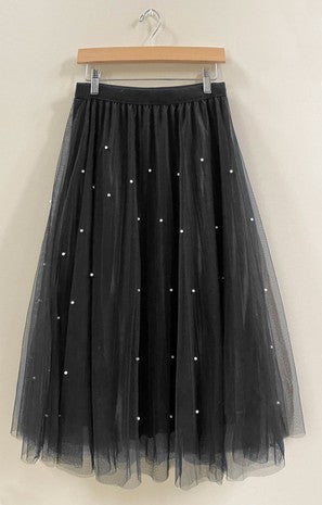 Tulle & Pearls Skirt