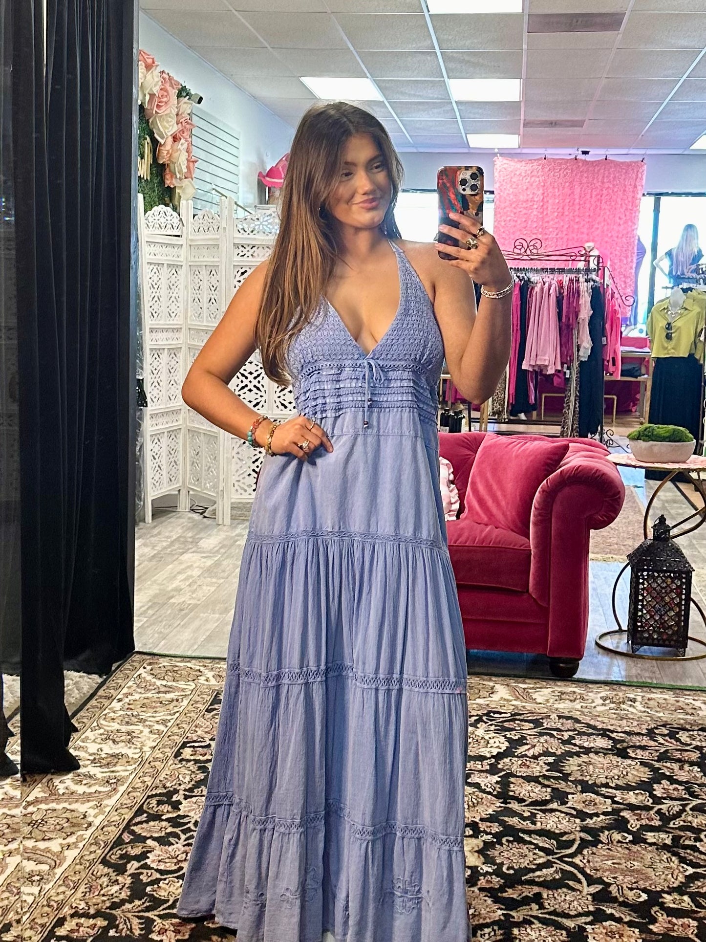 Halter Maxi Sundress