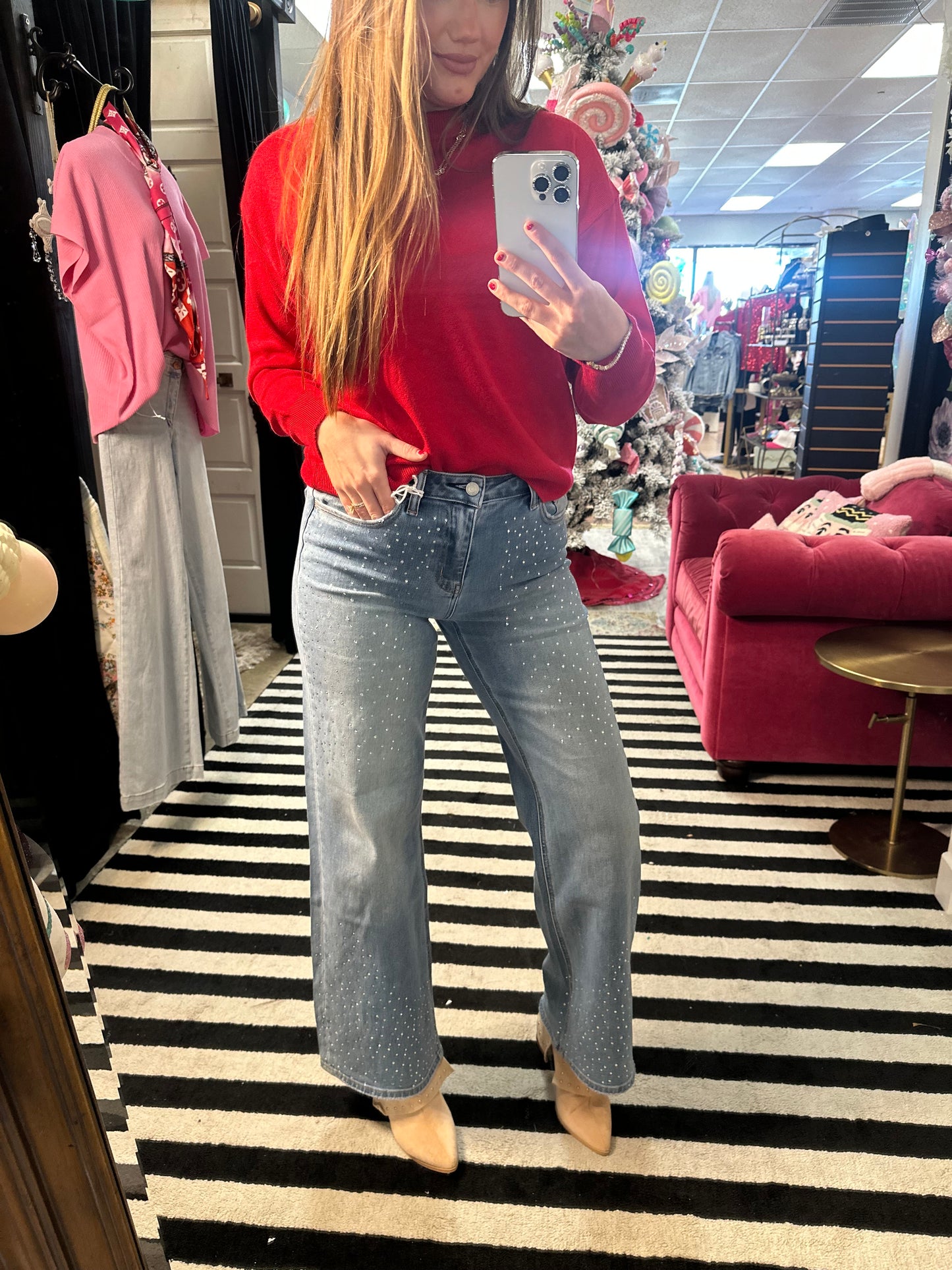 The Olivia Diamond Wide Leg