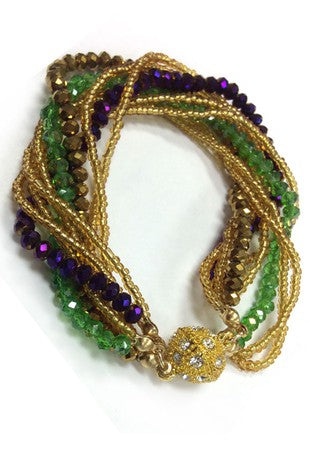 Mardi Gras Bracelets