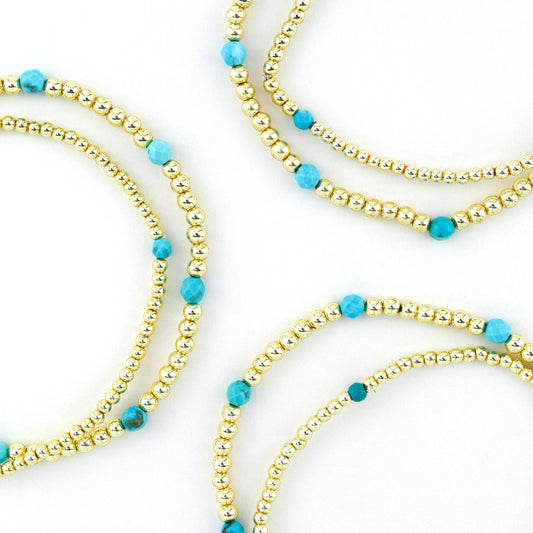 Plus Size Tatum Starter Stack Turquoise