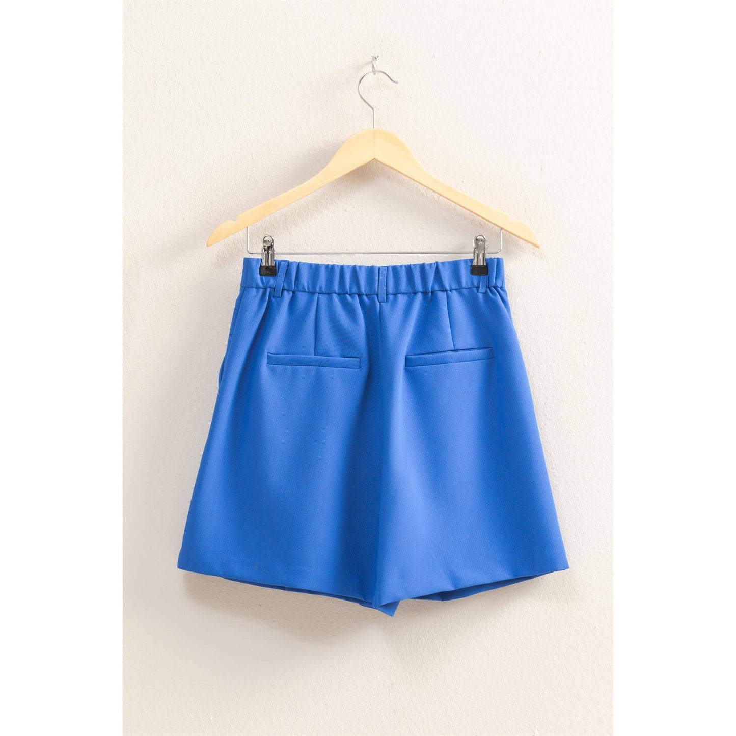 High Waist Pleated Chic Shorts
